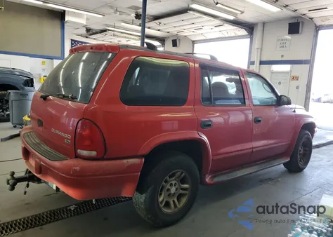 2003 Dodge Durango Slt Plus from USA, damaged, VIN 1D4HS58N23F602798